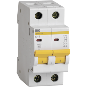 Автоматический выключатель ВА47-29 2Р 16А 4,5кА х-ка С
